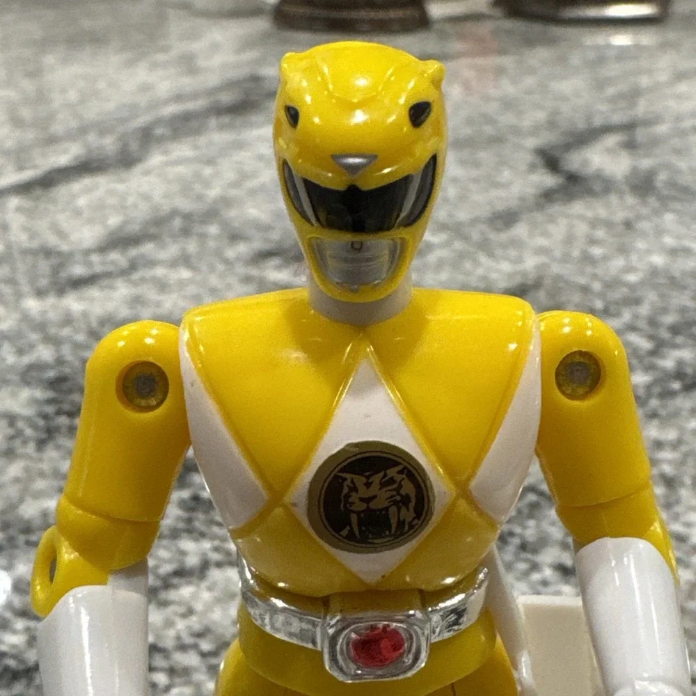 Vintage Power Rangers YELLOW RANGER 4.5